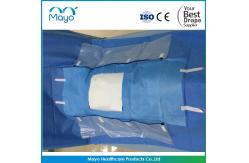 China Breathable Laparoscopy Drape Packs With Fluid Collection Pouch supplier