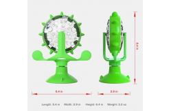 China Interactive Training Cat Windmill Toy With Suction Cup For Cat supplier