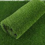 Synthetic Artificial Green Turf , Waterproof Artificial Football Turf 8800 Dtex for sale