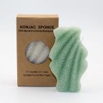 Wave Fishtail Konjac Exfoliating Sponge