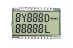 China 3.6V Numeric LCD Display  / TN Segment LCD Screen For Energy Meter supplier