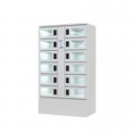 Cooling Locker Vending Machine Vegetables Frozen Yogurt With Credit Card Reader