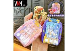 China Customized Handbag Toys Keychain Handheld Game Console Keychain Lightweight supplier