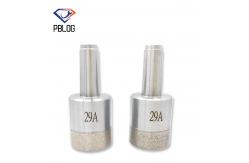 China PBLOG Diamond particles combined into a glass drill bit supplier