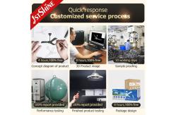 China Embedded Industrial 6 Speeds Remote Control Retractable Ceiling Fan With LED Light supplier