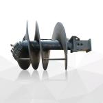 drilling auger straight clay auger with soil teeth for piling foundation drilling rig tool for sale