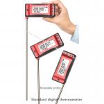 Lab and Industrial Digital Thermometer Measuring Range -60C-300C Dimension 106mm*48mm*37mm for sale