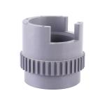 Black Delrin POM Machined Metal Parts , PEEK PA6 Custom CNC Parts For Robots for sale