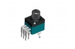 China 16mm Rotary Potentiometer Resistance 300Ω-3MKΩ Through Hole/Surface Mount supplier