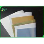 Single Side Glossy Mirror Coated Kraft Paper With Release Paper