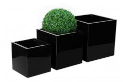 China Rectangular Modern Fiberglass Planters Customized 30-Day Crafted Timeless supplier