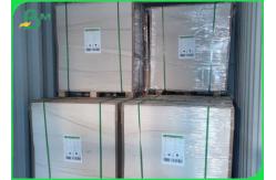 China 250g 300g C1S Coated Ivory Board / FBB Paper Card Sheets Making Postcard supplier
