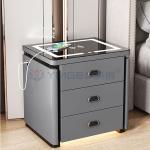 Wireless Charging Night Table Smart Safe Box For Home Security