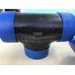 ASTM A860 WPHY 60 Butt Weld Fittings , Equal Tee  1 SCH40 BW B16.9 for sale