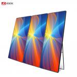HD P6 P4 DIY Smart Mirror Billboard Movable Floor Standing Touchscreen Smart Mirror for sale