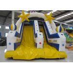 High Slide Mini Inflatable Pool Slide , Waterproof Funny Commercial Slip And Slide for sale