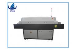 China LED reflow oven 5 heating zone soldering machine for LED assembly line supplier