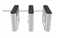 China CE Approved Face Recognition Access Control Tripod Turnstile IC Card Swipe Machine supplier