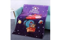 China Customized Digital Printing Anti-Pilling Super Soft Fleece Blanket supplier