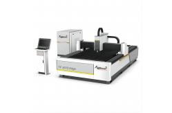 China Single Table Sheet Metal Fiber Laser Cutting With HIWIN Guided Rail supplier