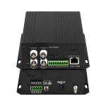 4 Channel CCTV Analog Video To Fiber Optic Converter NTSC/PAL/SECAM Compatible for sale