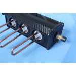 Black Coating 10 Tube Solar Collector , U Pipe Solar Water Collector for sale