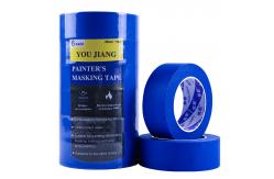 China Blue Multi-Surface Painters Masking Tape Single Sided For Wall Painting supplier
