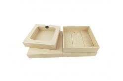 China Mobile Cardboard Box For Electronics , 120g Kraft Paper Packaging Box 2mm Thickness supplier
