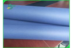 China Blue Fabric Washable Kraft Liner Paper 0.55mm thickness for Wallets making supplier