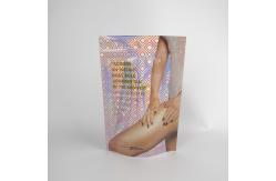 China Custom Printed Resealable Zip Lock Stand Up Bag Bath Salt Packaging Pouches Holographic supplier