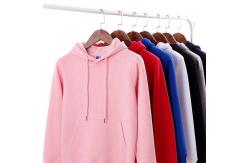 China Wholesale Custumized Embroidered Custom Hoodies plain thick pullover hoodie unisex supplier