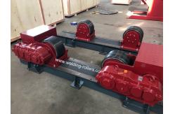 China 20T Welding Turning Rollers For Pipe Butt With PU With Bolt Adjustment supplier