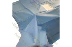 China Thyroid Disposable Surgical Drapes With Square Fenestration And Tube Holders supplier