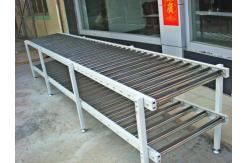 China Steel Curved Roller Conveyor Systems For Material Movement / Handling supplier