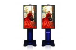 China IPS Panel AGLR Vertical LCD Kiosk AC100-240v 2500cd/M2 Advertising supplier
