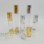 15ml 20ml 30ml Slim Airless Pump Bottle For Cosmetic Packaging for sale
