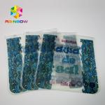 Custom Swimwear Packing PVC Bikini Zipper Bags for sale