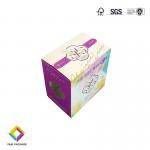 Custom Luxury Soap Packaging Box Cardboard FSC Recycle With Window for sale