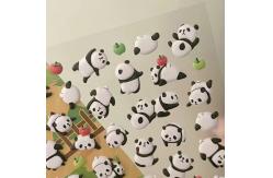 China Cartoon 3d Stickers Customized Environmentally Friendly Materials Repeatedly Pasted supplier