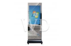 China Intelligent Split Screen 1080P Digital Advertising Monitors With Camera supplier