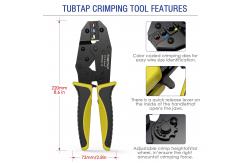 China ISO Practical Cable Crimping Tool Kit , Ergonomic Crimp Tool Connector Kit supplier