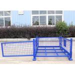 Wire Metal Cages And Pallets Lockable Stillage With Detachable Doors