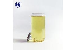 China Empty Tall Plastic Soda Cans Customized Size Plastic Cylinder Jar supplier