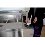 Flexible Fast Pass Speed For RFID Card / wristband Control Sytem With Automatic Barrier Turnstile for sale
