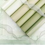 57*57cm Specialty Paper Perfect for Spring Mint Manbo Flower Arrangement Packaging for sale