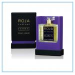 Art Paper Purple Perfume Packaging Box Recyclable With Bottom for sale