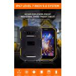 Handheld 8 Inch WIFI BT 5G 4G Industrial Rugged Tablet IP68 Waterproof