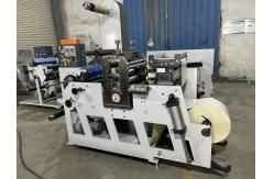 China Rotary Blank Label Die Cuting Machine With Slitter  120 M/min supplier