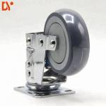 6 Inch Heavy Duty Swivel Industrial Caster Wheels Plate Silent Pu for sale