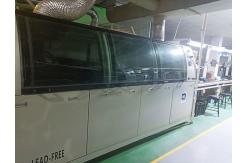 China 400mm PCB Lead Free Wave Solder Machine Upper Exhaust Auto Feed RF-400B supplier